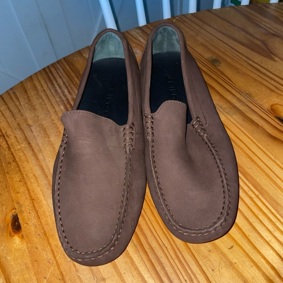 Piloti Officina Brown Suede Casual Slip-on Shoes Loafers Mens Driving Sz 7 NWOB main image 7
